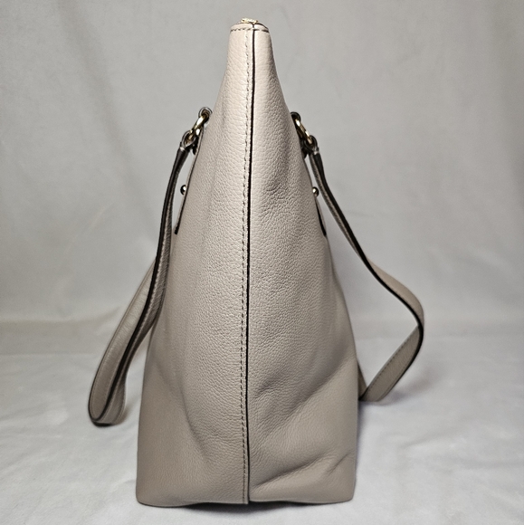 Kate Spade Larchmont Avenue Taupe Penny Tote w/COA - Picture 5 of 8